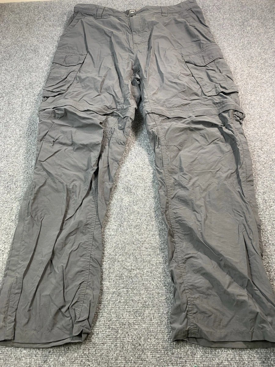 Pantalon Rando Convertible Homme REI - Taille L/32 - Gris Foncé Nylon UPF50+ - Excellent état