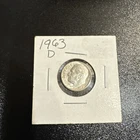 1963 D Roosevelt Dime Circulated Silver