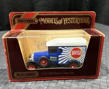 Matchbox Models of Yesteryear Y-19 1929 Morris Cowley Van 'Brasso' - NEW Vintage