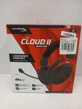 HyperX Cloud II Wired Gaming Headset For PC and PS5/PS4 - Black/Red *see notes*