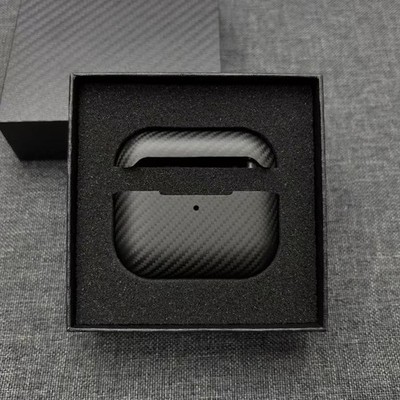 Genuine Carbon Fiber Case For Apple AirPods Pro 3 / Pro 2 / 4th Shockproof Cover