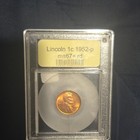 1952-P Lincoln Wheat Small Cent 1c Business Strike MS67+ RD 95% Copper — photo 1
