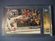 YULIESKI GURRIEL 2017 Topps Opening Day #42 BGS GEM MINT 9.5 RC Astros