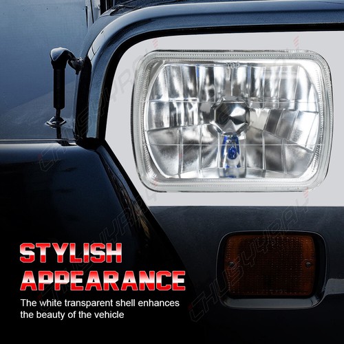 For Nissan Mitsubishi Mighty Max Pair 7x6" Headlights Hi/Lo beam 6000K DRL H6054 - Picture 7 of 17
