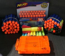 NERF N-Strike Elite Series Compatible 30-Dart Refill w/ Additional 69 Nerf Darts