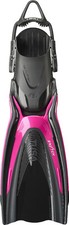 Tusa Hyflex Switch SF-0104 Fin Open Heel All Sizes for Scuba Snorkeling Pink
