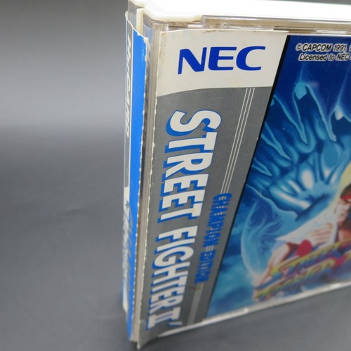 Street Fighter 2 Champion Edition PC Engine HuCard with Spine and Manual Japan - Picture 3 of 17