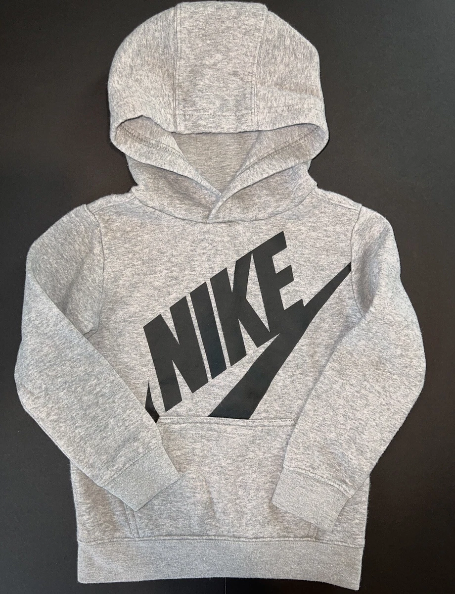 Dark grey hotsell nike sweatshirt
