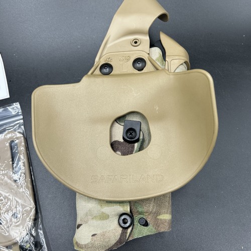 Safariland 6378RDS ALS Cordura Camo LH Duty Holster GLOCK 19 23 & LIGHT, RED DOT - Picture 7 of 9