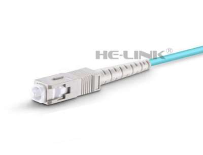 250M SC-SC Outdoor Armored 10G OM3 MM Simplex Fiber Patch Cord Cable