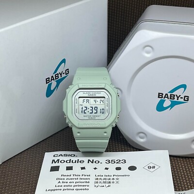 Casio Baby-G BGD-565SC-3D Flowery Spring Color Green Digital