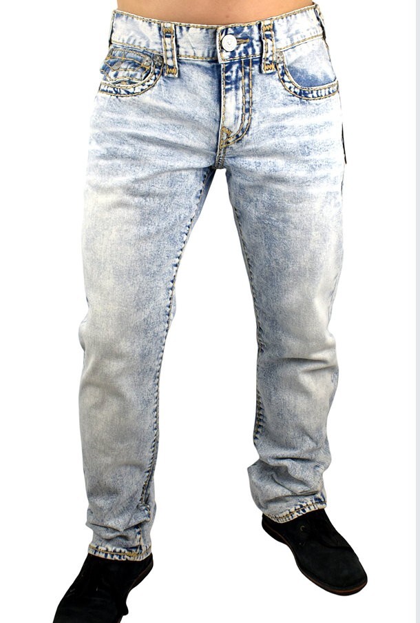 True Religion Ricky Relaxed Straight Super T Jeans - 107406 True Religion Ricky Relaxed Straight Super T Jeans - 107406