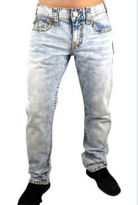 True Religion Ricky Relaxed Straight Super T Jeans - 107406 Size