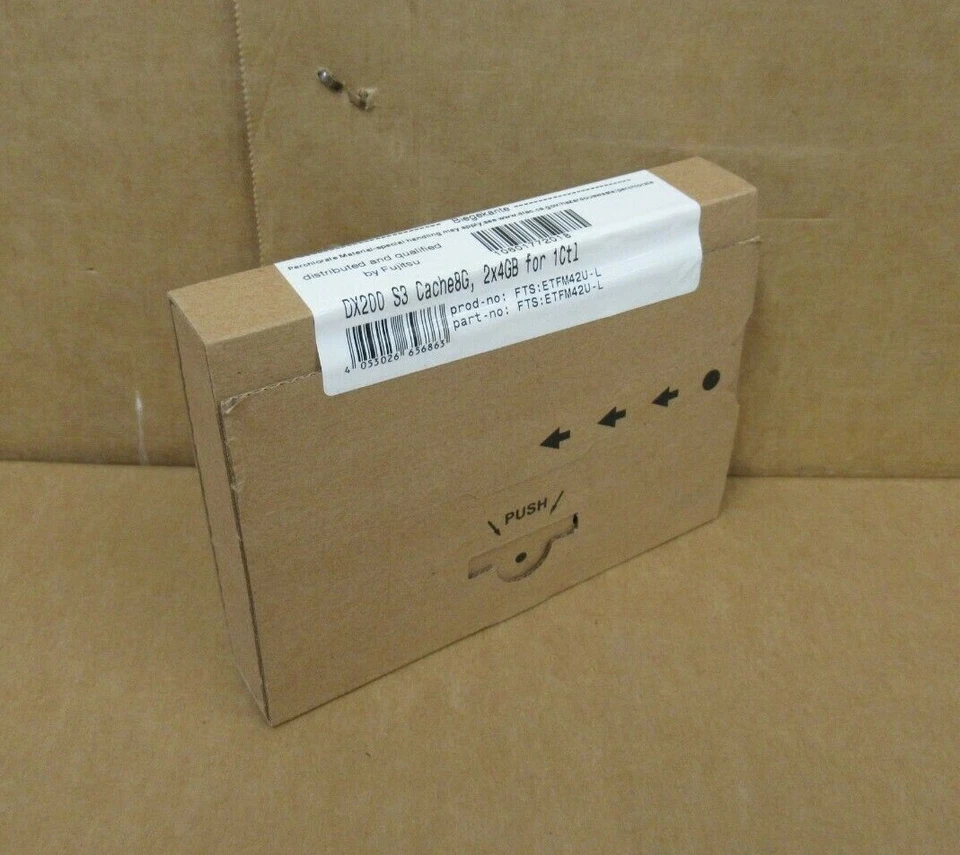 New Fujitsu FTS:ETFM42U-L DX200 S3 Cache Memory RAM 8GB 2x4GB For 1 Controller  - Image 2 of 4