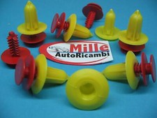 KIT 10 MOLLETTE MOLLA PER ALFA ROMEO 145 CLIP PANNELLI PORTA RIVEST INTERNI
