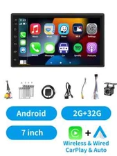 Android Car Player 7 inch 2 Din Multimedia Wireless Auto WiFi FM Navigation