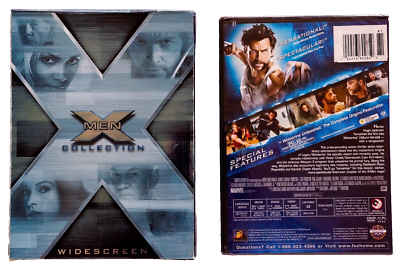 X-Men Collection (2003 DVD/4 Discs) & X-Men Origins Wolverine Lot