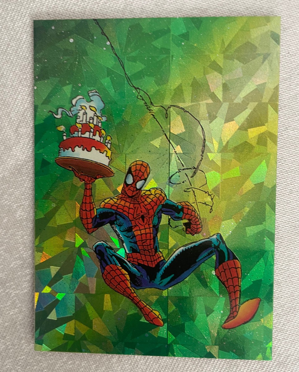 1992 Comic Spider-Man II 30th Anniversary 1962-1992 P7 Card
