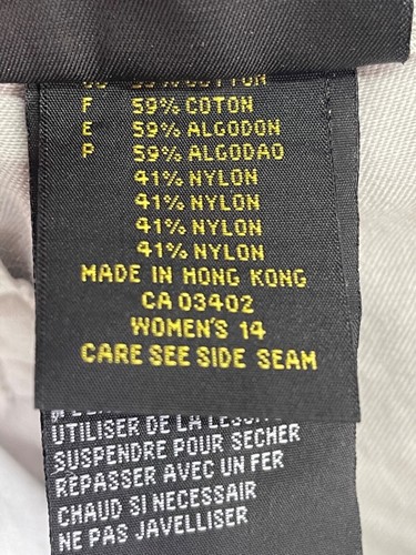 Harley Davidson Nylon Motorcycle Riding Pants Women’s Size 14 light Blue / Gray - Picture 12 of 12