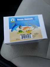 Click N' Play Designed Large 6.5" Inch Ocean Sea Creatures 6 Piece Playset