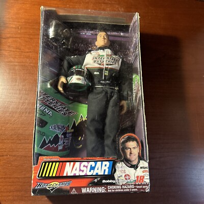 NASCAR Bobby Labonte #18 Action Figure Road Champs Interstate Batteries 2003