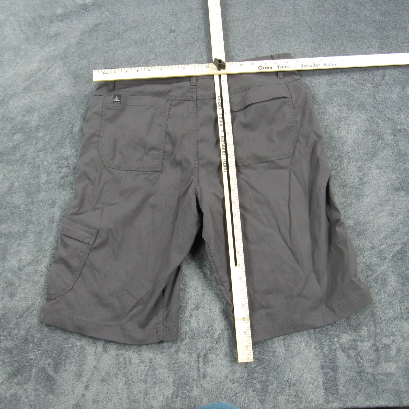 prana lightweight belted cargo pockets stretch zion ii shorts