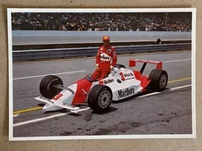 Rick Mears 4 Time Indy 500 Winner 1991 Postcard  4" x 6" 