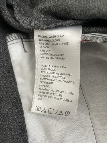 NWT Urban Outfitters Women’s Grey Flare Slacks Work Pants Trousers Slate Size 12 - 第 8/10 張圖片