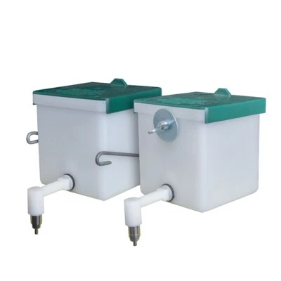 BREKER Kaninchen Trinkflasche/ Nagertränke "Megaflasche" 500 ml weiß - Nippeltränke