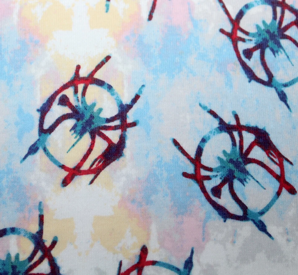 Spiderverse Marvel Spider-Man Knit Cotton Fabric 1/4 Yard 9” X 59” Brand New - Image 2 of 4