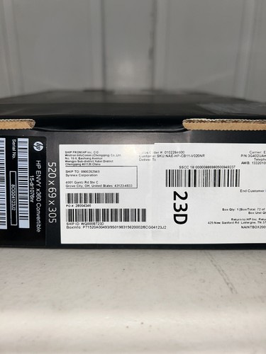 HP Envy x360 15-DR1076, HP 15-DR1076nr, i7, 256GB SSD, 12GB RAM, FOR PARTS READ - Picture 9 of 10