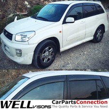 Wellvisors Window Visors 2001-2005 For Toyota Rav4 Sun Rain Visors Deflectors Wellvisors Window Visors 2001-2005 For Toyota Rav4 Sun Rain Visors Deflectors