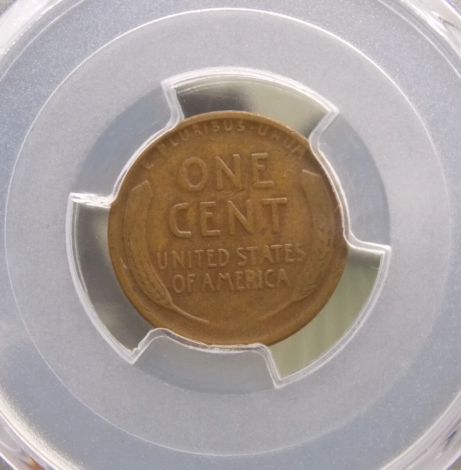 1914 "D" Lincoln WHEAT Cent Penny 1c PCGS VF30 #478 Very Fine *KEY* ECC&C, Inc. - Image 2 of 4