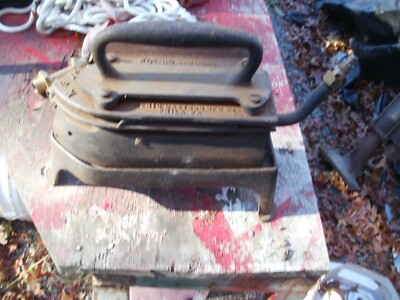 vintage gas iron pat. 1919 koenic mfg. phila. p.a.