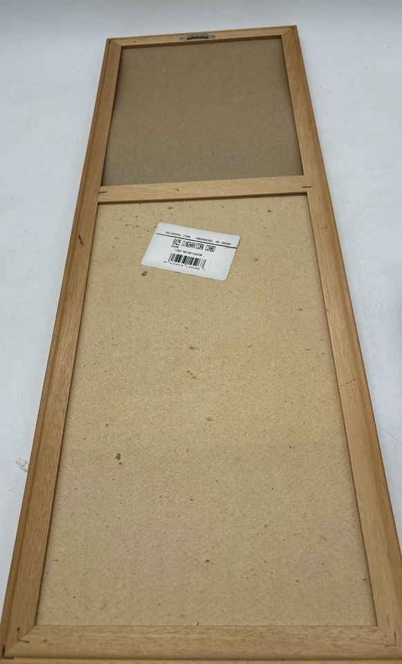 Wood Framed Apple Bulletin Board Cork Light Wood Apple Collector Kitchen 26” - Image 2 of 4