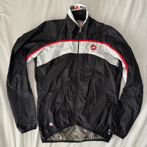 CASTELLI COMPATTO LITE JACKET Men’s Small Gore Windstopper Vega Cycling Shell