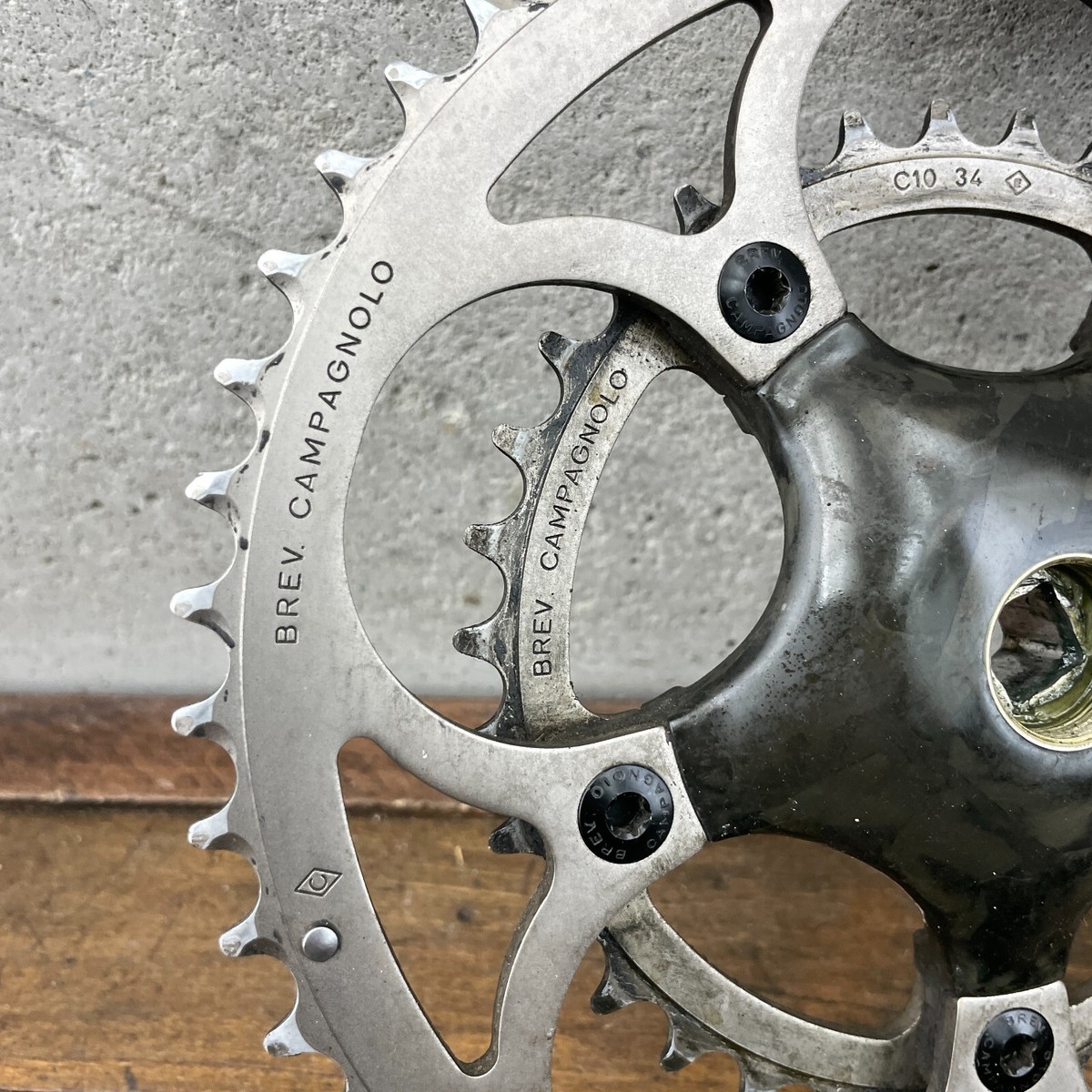 Campagnolo Record CT Carbon Crank Set 10s 175 mm Square