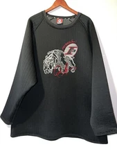 RARE Y2K ERA REEBOK ALLEN IVERSON LIMITED EDITION THE ANSWER SWEATSHIRT WARMUP