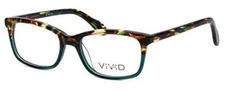 Calabria Splash SP63 Designer EyeGlasses Frame in Tortoise-Blue 53mm w/DEMO LENS