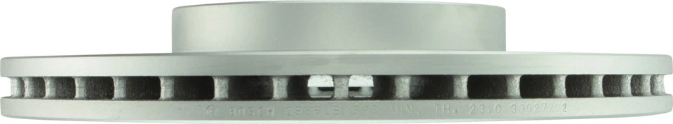 Rotor de freno de disco delantero QuietCast Bosch 2002-2006 Acura RSX 2003 2004 2005 Foto 4 de 4