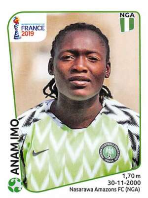 2019 Panini Women's World Cup France Stickers #94 Anam Imo Nigeria