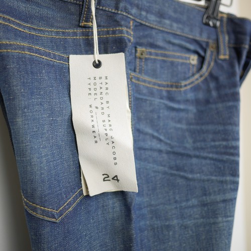 MARC by MARC JACOBS Women's 24 Blue jeans denim pants straight cut BOYFRIEND - Picture 8 of 12