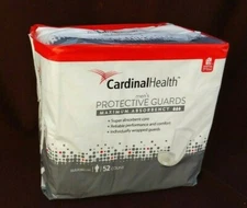 Cardinal Health Men's Protective Guards Bladder Control Maximum Abs. ~ 52 Count 