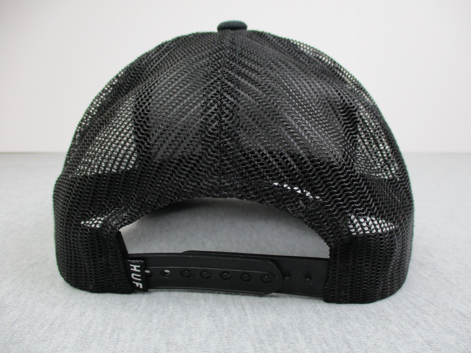 HUF Hat Cap Snap Back Black Adjustable Trucker Lo… - image 5