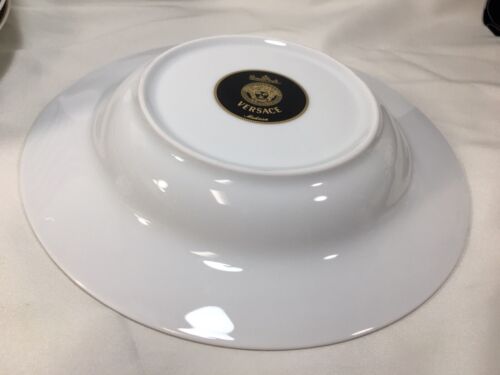 (8) VERSACE by Rosenthal, Germany "Medusa" 8.75 Inch RIM SOUP PLATES - Mint! - Picture 10 of 11