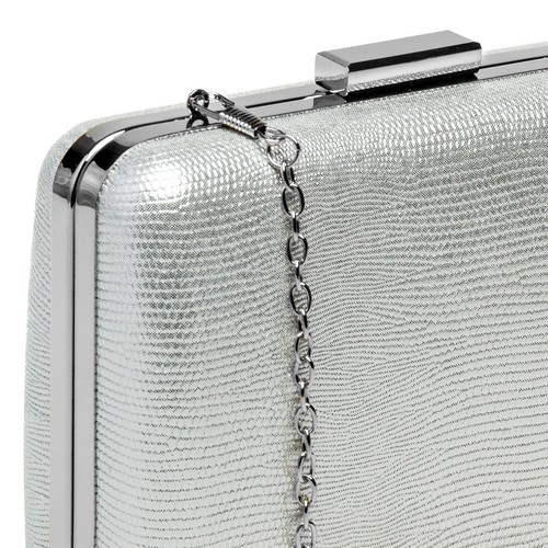 Caspar TA529 Damen Schlangenhaut Print Box Clutch Tasche Abendtasche elegant - Bild 20 von 36