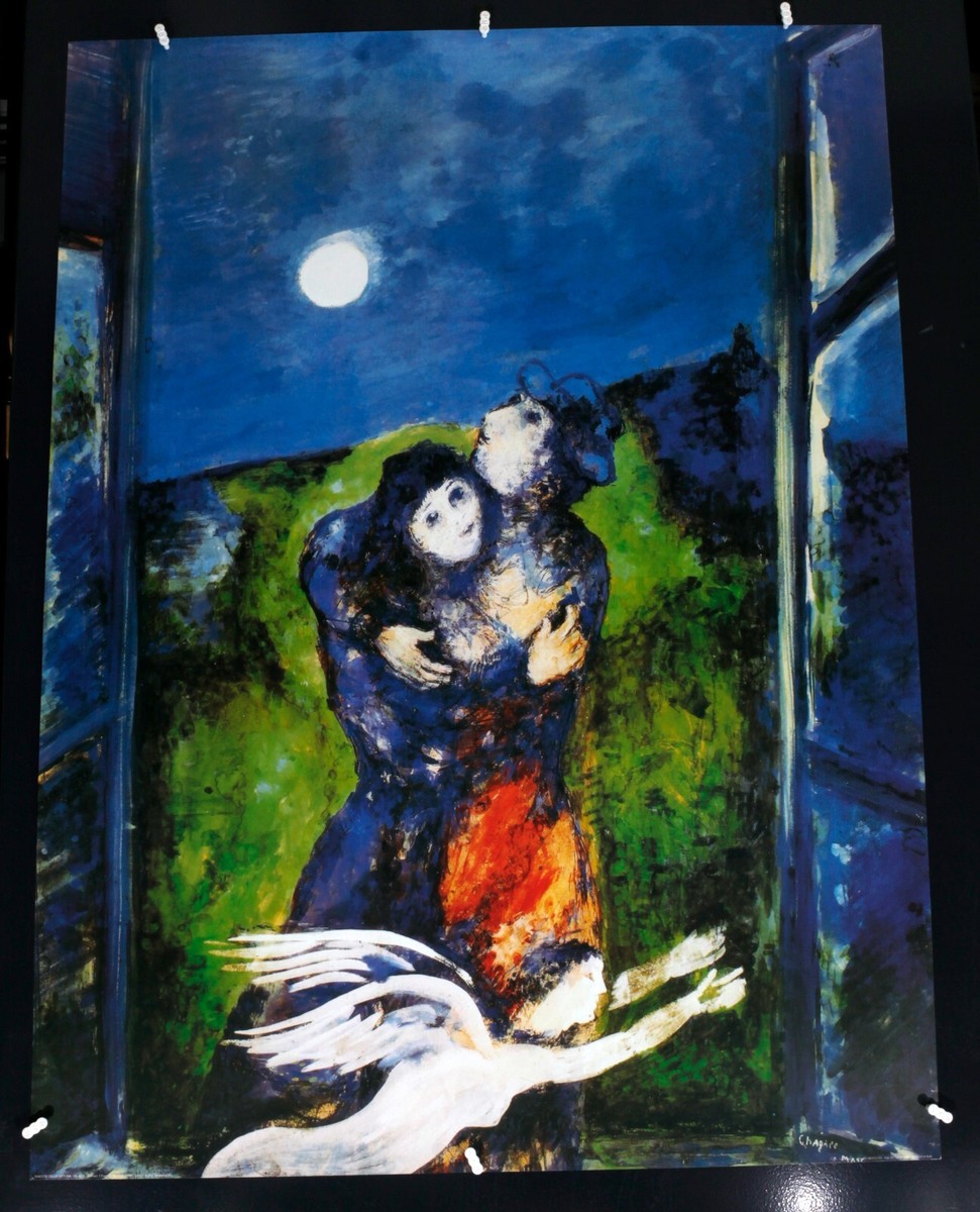 アート・デザイン・音楽 CHAGALL Marc Chagall | Marc Chagall Serigraph 'Blue Violinist