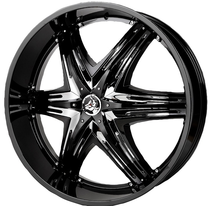 28 inch 28x10 DIABLO ELITE G2 Black wheel rim 8x6.5 8x165.1 +15 | eBay