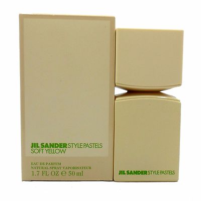 JIL SANDER STYLE PASTELS SOFT YELLOW EAU DE PARFUM NATURAL SPRAY 50ML (D)