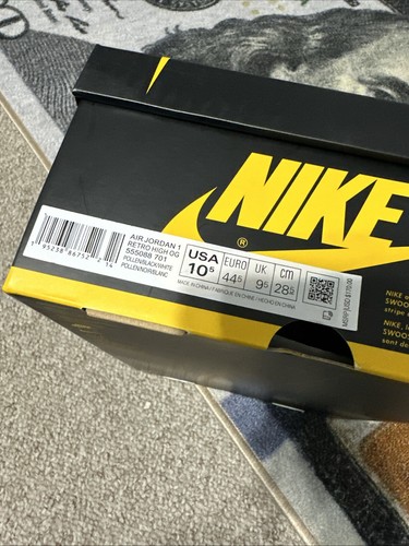 Air Jordan 1 Retro High OG Pollen Men’s size 10.5 NEW 555088-701 - Picture 6 of 6